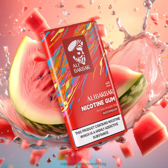 Alibarbar nikotin gumi görögdinnye L268B103 - Vape Liquid
