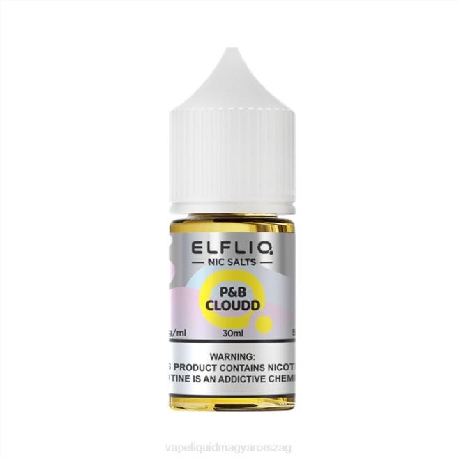 ELFBAR ELFLIQ Nic só 30 ml P&B CloudD HFPZ21 Vape Magyarország