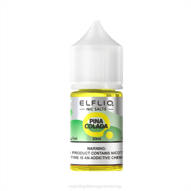 ELFBAR ELFLIQ Nic só 30 ml Pina Colada HFPZ23 Vape Liquid