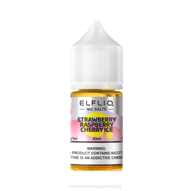 ELFBAR ELFLIQ Nic só 30 ml eper málna cseresznye jég HFPZ32 Vape E Cigi