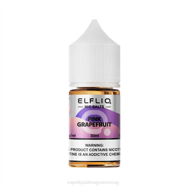 ELFBAR ELFLIQ Nic só 30 ml rózsaszín grapefruit HFPZ24 Vape Pen