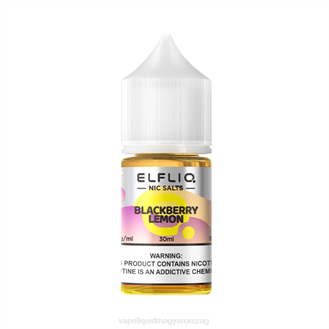 ELFBAR ELFLIQ Nic só 30 ml szeder citrom HFPZ8 Vape Liquid