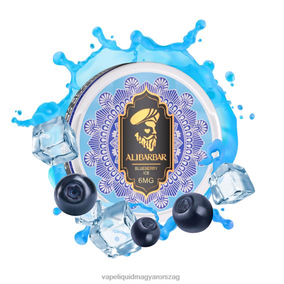Alibarbar nikotin tasakok szederjég L268B97 - Vape E Cigi