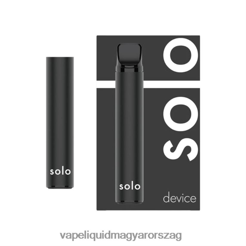 Solo MAX pod eszköz fekete 84B08872 - Vape E Cigi
