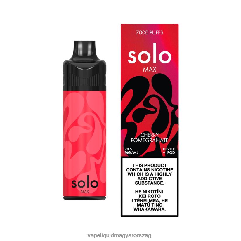 Solo MAX pod készlet cseresznye gránátalma 84B08866 - Vape Magyarország