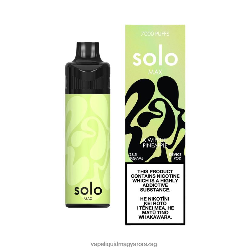 Solo MAX pod készlet kivi ananász 84B08868 - Vape Liquid