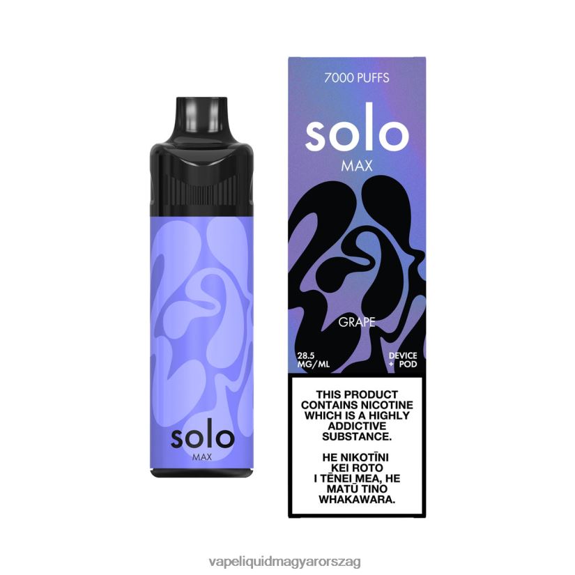 Solo MAX pod készlet szőlő 84B08867 - Vape E Cigi
