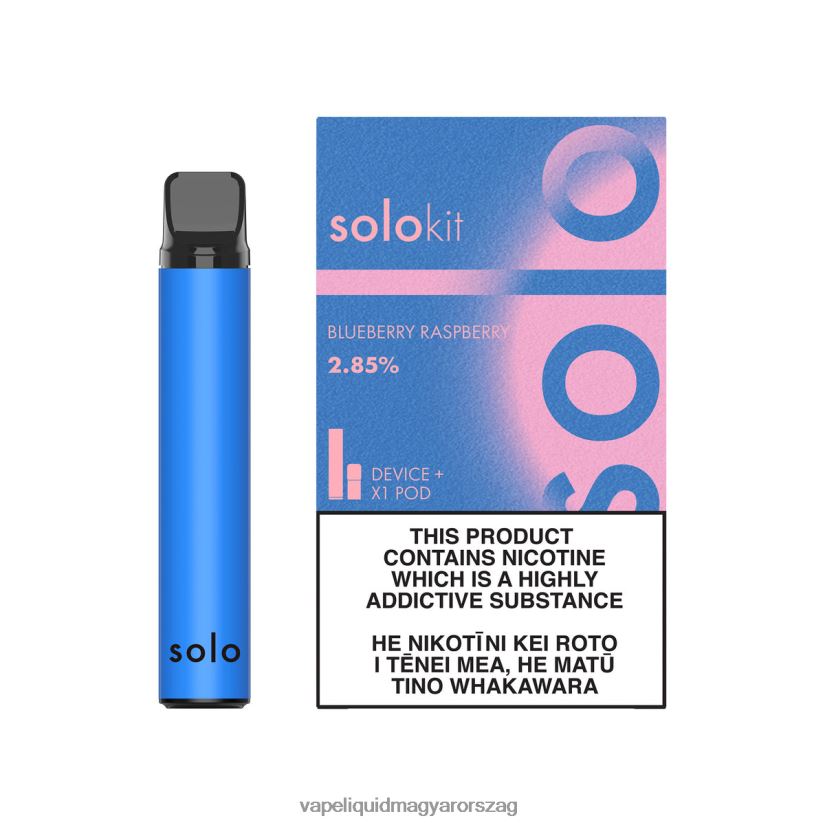 Solo pod készlet áfonyás málna 84B08843 - Vape Liquid