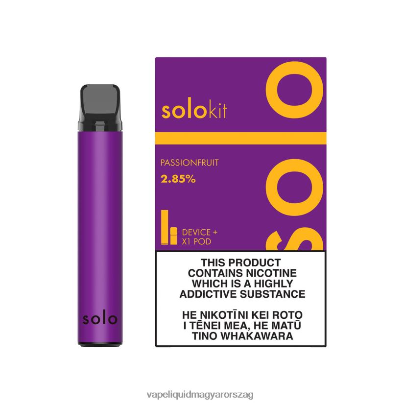 Solo pod készlet golgotagyümölcs 84B08842 - Vape E Cigi