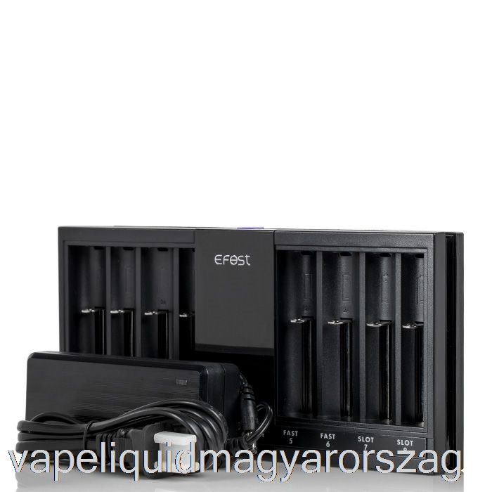 Efest Luc V8 Dupla Lcd Képernyős Gyors Akkumulátortöltő Vape E Cigi