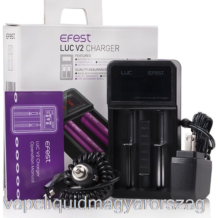 Efest Luc V2 Intelligens Töltő Vape Toll