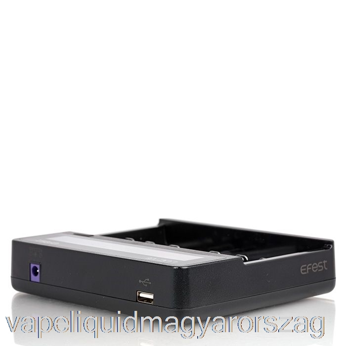 Efest Luc V6 6-rekeszes Lcd Univerzális Töltő Vape E Cigi