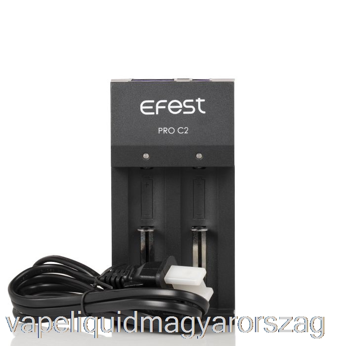 Efest Pro C2 2-rekeszes Intelligens Akkumulátortöltő Vape E Cigi