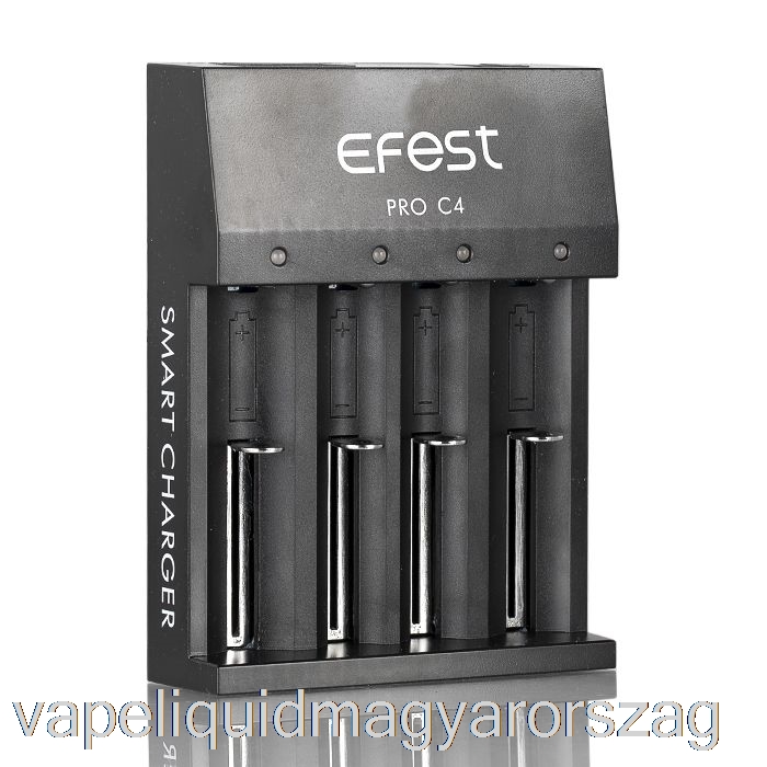 Efest Pro C4 4 Rekeszes Intelligens Akkumulátortöltő Vape E Cigi