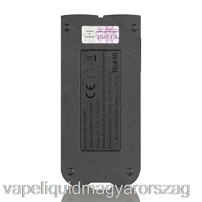 Efest Slim K2 Kétnyílásos Akkumulátortöltő Vape Toll