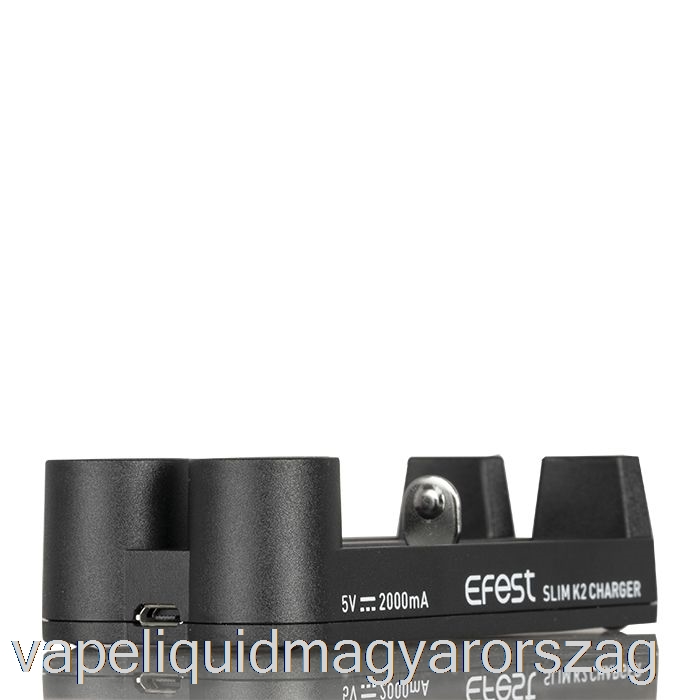 Efest Slim K2 Kétnyílásos Akkumulátortöltő Vape Toll