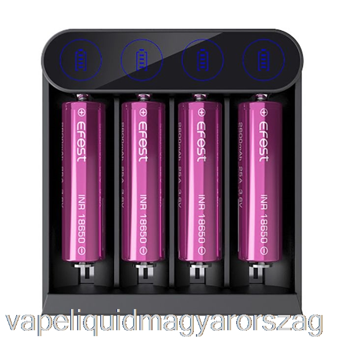 Efest Slim K4 Usb-c Akkumulátor Töltő Vape E Cigi