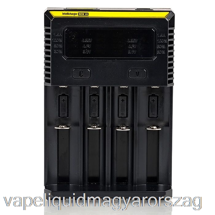 Nitecore I4 Akkumulátortöltő V2 (4-rekeszes) Vape Toll