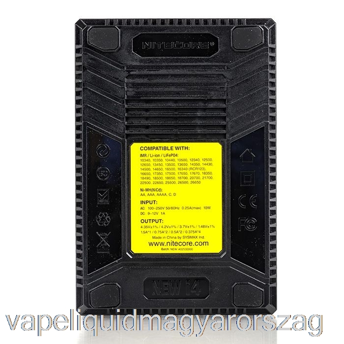 Nitecore I4 Akkumulátortöltő V2 (4-rekeszes) Vape Toll